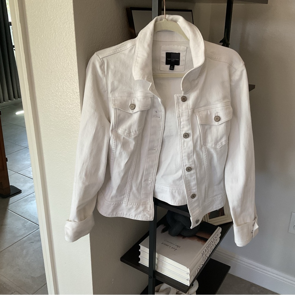 White Denim Jacket